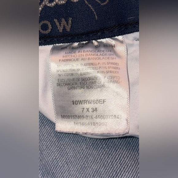 Wrangler Willow Ultimate Riding Jeans Women’s Size 7 Light Wash Western - Picture 10 of 10